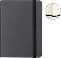 Carnet de notes Quantore A6 ligné 192 pages 80g noir 1 Stuk