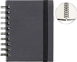 Notitieboek Quantore A6 sp lijn 192pg 80gr zwart 1 Stuk