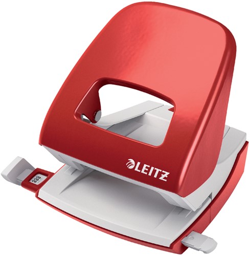 Perforateur Leitz 5008 NeXXt métal 30 feuilles rouge 1 Stuk
