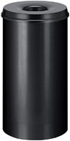 Corbeille à papier Vepa Bins anti-feu 50L 335mm noir 1 Stuk