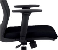 Chaise de bureau Euroseats Evora noir 1 Stuk-2