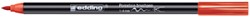 Brushpen edding 4200 porselein rood 1 Stuk