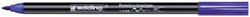 Brushpen edding 4200 porselein blauw 1 Stuk