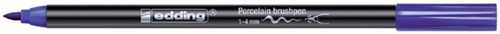 Brushpen edding 4200 porselein blauw 1 Stuk