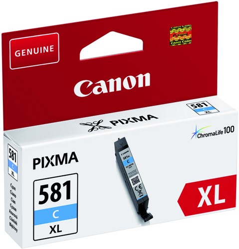 Cartouche d’encre Canon CLI-581XL bleu 1 Stuk