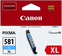 Cartouche d’encre Canon CLI-581XL bleu 1 Stuk-2