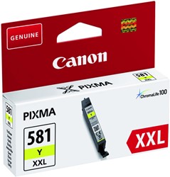 Cartouche d’encre Canon CLI-581XXL jaune 1 Stuk