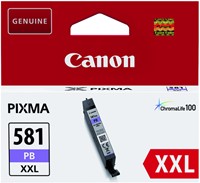 Cartouche d’encre Canon CLI-581XXL photo bleu 1 Stuk-2