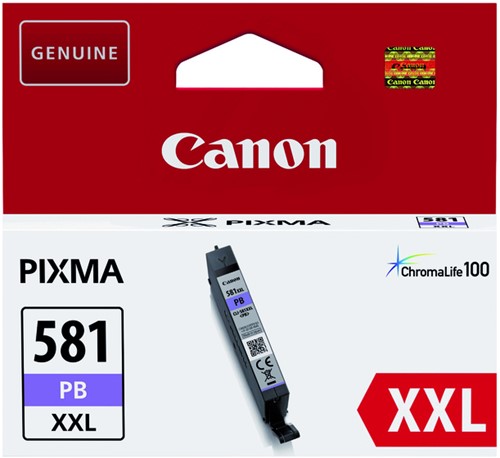 Cartouche d’encre Canon CLI-581XXL photo bleu 1 Stuk-2
