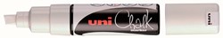 Marqueur craie Uni-Ball biseau 8mm blanc 1 Stuk