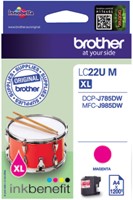 Cartouche d'encre Brother LC-225UM rouge 1 Stuk-2