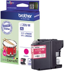 Cartouche d'encre Brother LC-225UM rouge 1 Stuk