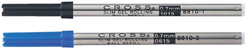 Recharge roller Cross Classic Century & Click Medium noir 1 Stuk-3