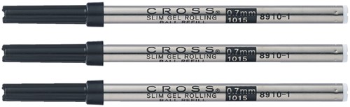 Recharge roller Cross Classic Century & Click Medium noir 1 Stuk-2