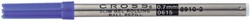 Recharge roller Cross Classic Century & Click Medium bleu 1 Stuk