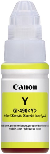 Recharge encre Canon GI-490 jaune 1 Stuk-2