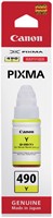 Recharge encre Canon GI-490 jaune 1 Stuk