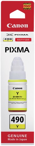 Recharge encre Canon GI-490 jaune 1 Stuk