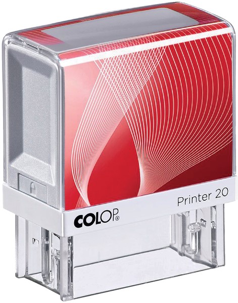 Colop Tampon encreur personnalisable Printer 38 - Noir - 7 lignes