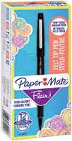 Fineliner Paper Mate Flair Original Medium noir 1 Stuk-3