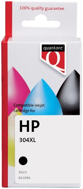 Cartouche d'encre Quantore HP 304 XL N9K08AE noir 1 Stuk bij Bonnet Office  Supplies