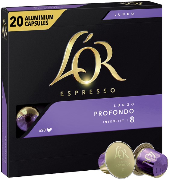 Café L'Or Espresso Profondo 20 capsules 20 Stuk bij Bonnet Office Supplies