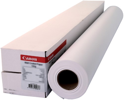 Inkjetpapier Canon mat gecoat 914mmx30m 140gr 30 Meter