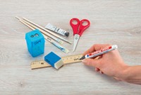 Viltstift edding 400 rond 1mm rood 1 Stuk-3
