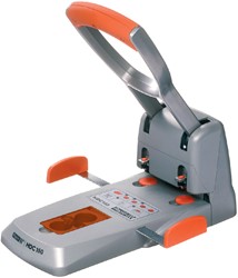 Perforateur Rapid Supreme HDC150/2 Heavy duty 2 trous 150 feuilles argent/orange 1 Stuk