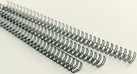 Peigne métallique GBC 6mm 34 anneaux A4 argent 100 pièces 100 Stuk-2