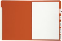 Trieur Djois A4 personnalisable 6 onglets rouge 1 Stuk