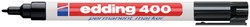 Marqueur edding 400 ogive 1mm noir 1 Stuk