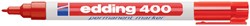 Marqueur edding 400 ogive 1mm rouge 1 Stuk