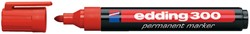 Viltstift edding 300 rond 1.5-3mm rood 1 Stuk