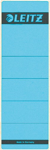 RUGETIKET LEITZ 1642 62X192MM BLAUW 10 Vel