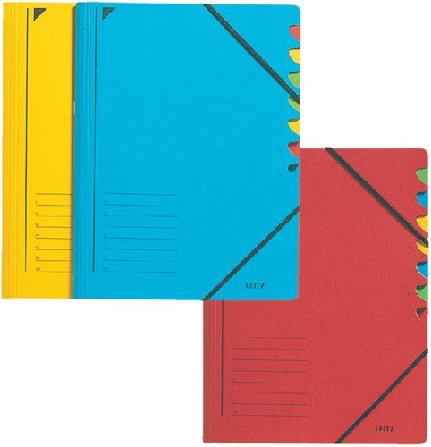 Trieur Leitz 12 intercalaires carton vert 1 Stuk-2
