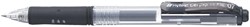 Gelschrijver Pentel K157 M zwart 1 Stuk