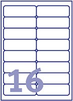 Etiket Avery J8162-40 99.1x33.9mm wit 640st 40 Vel-2