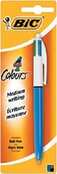 Stylo bille BIC 4 couleurs Medium bleu clair blister 1 pièce 1 Stuk