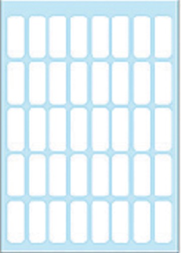 Etiket HERMA 3721 8x20mm wit 280 stuks 7 Vel