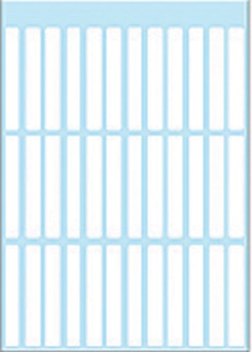 Etiket HERMA 3735 5x35mm wit 252 stuks 7 Vel