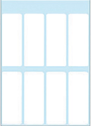 Etiket HERMA 3749 19x50mm wit 56 stuks 7 Vel