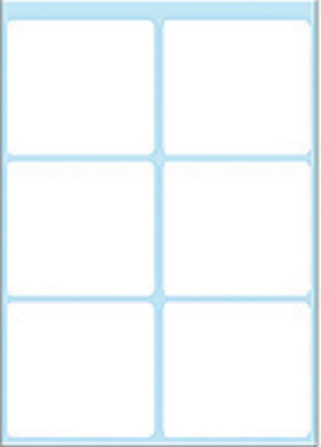 Etiket HERMA 3753 36x40mm wit 42 stuks 7 Vel