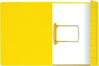 Chemise Clip Secolor Folio carton 100% recyclé 250g jaune 1 Stuk