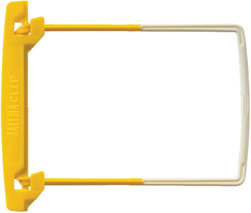 Mécanisme de reliure Djois JalemaClip Stick-up jaune AC 10 pièces 10 Stuk