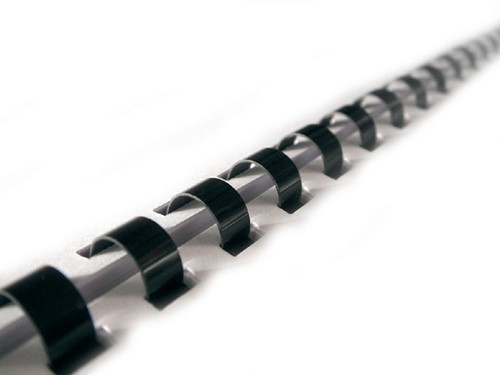 Reliure GBC 19mm 21 anneaux A4 noir 100 pièces 100 Stuk-2