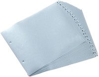 Alphabet Classeur Quantore 2 perforations 18x23cm PP gris 1 Set-2