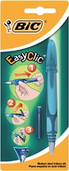 Stylo plume BIC EasyClic Medium blister 1 pièce 1 Stuk