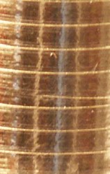 Ruban cadeau Haza 250mx5mm or métallique 1 Rol