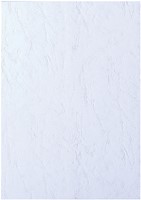 Couverture GBC A4 similicuir blanc 100 pièces 100 Stuk